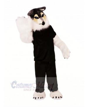 Cool Police Wolf Mascot Costumes Cartoon Cheap