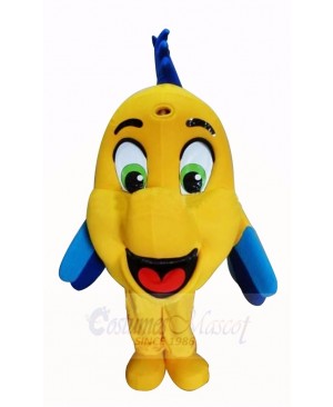 Cute Yellow Clownfish Mascot Costumes Cartoon	