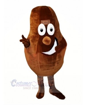Cocoa Bean Mascot Costume Cartoon