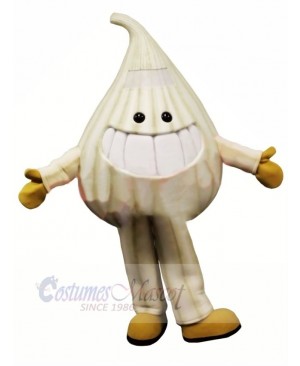 Garlic Mascot Costume Cartoon