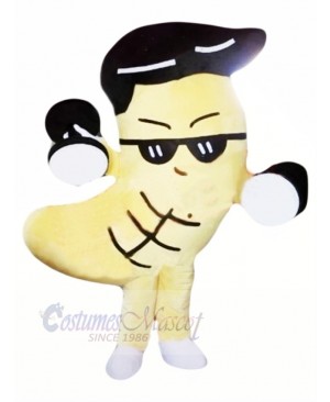 Funny Cashew Mascot Costume Cartoon
