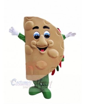 Cute Taco Mascot Costume Cartoon