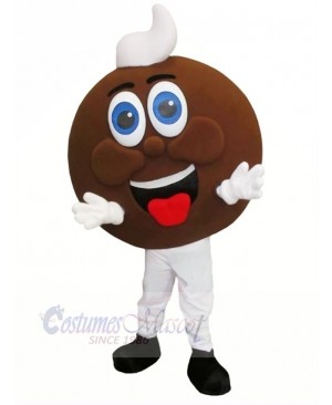 Whoopie Pie Mascot Costume Cartoon