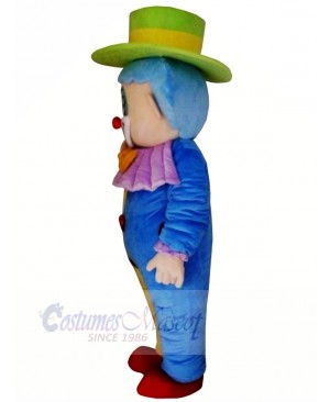 Funny Halloween Clown Mascot Costume Cartoon	