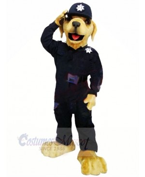 Best Quality Police Dog Mascot Costume Cartoon	