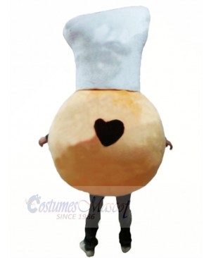 Cute Cheap Bagel Mascot Costume Cartoon