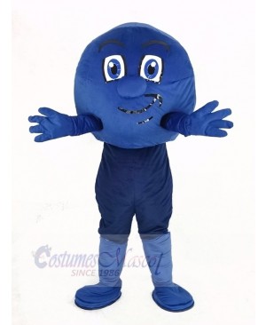 Blue Comet Mascot Costume