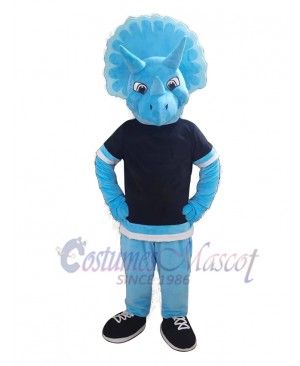 Triceratops mascot costume