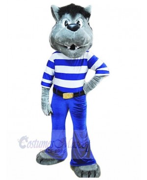 Wolf mascot costume