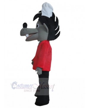 Wolf mascot costume