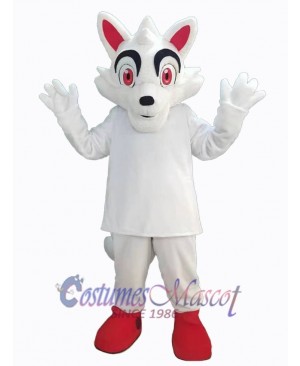 Wolf mascot costume