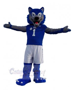 Wolf mascot costume