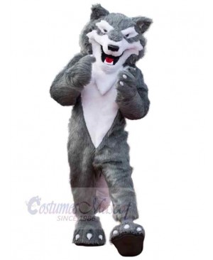 Wolf mascot costume