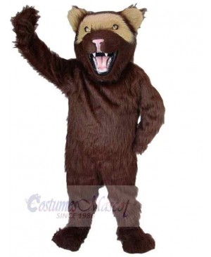 Wolf mascot costume