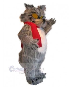 Wolf mascot costume