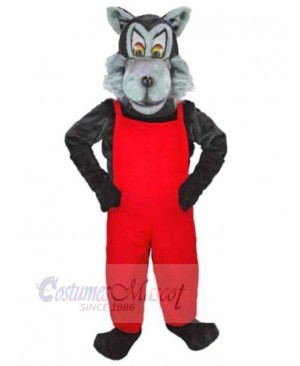 Wolf mascot costume