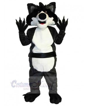 Wolf mascot costume