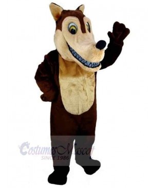 Wolf mascot costume