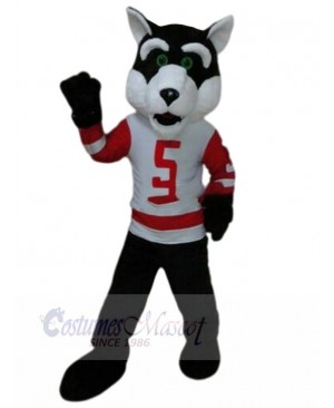 Wolf mascot costume