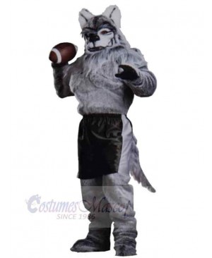 Wolf mascot costume