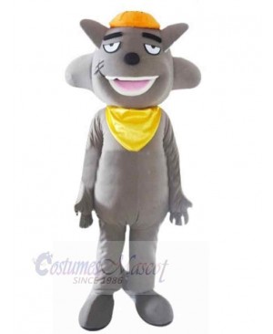 Wolf mascot costume