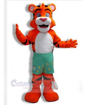 Tiger mascot costume