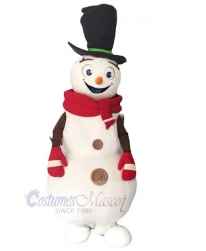 Snowman mascot costume