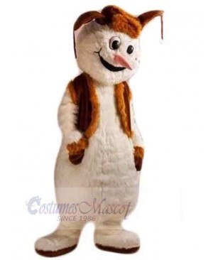 Snowman mascot costume