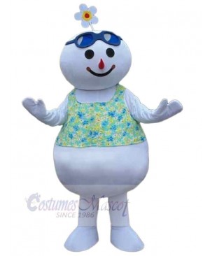 Snowman mascot costume