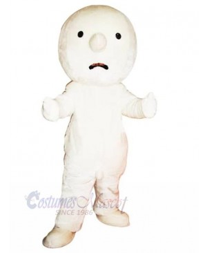 Snowman mascot costume