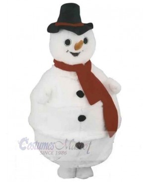 Snowman mascot costume