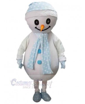 Snowman mascot costume