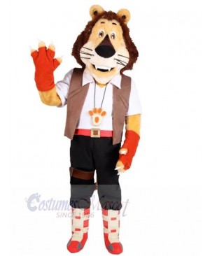 Lion mascot costume