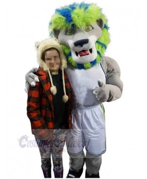 Lion mascot costume