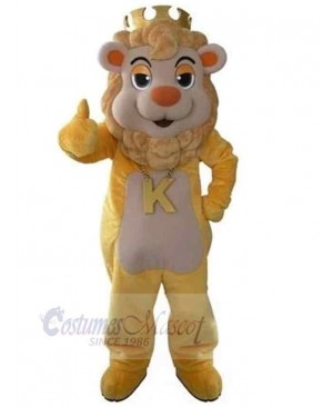 Lion mascot costume