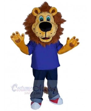 Lion mascot costume