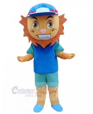 Lion mascot costume