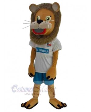 Lion mascot costume