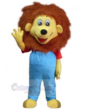 Lion mascot costume