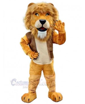 Lion mascot costume