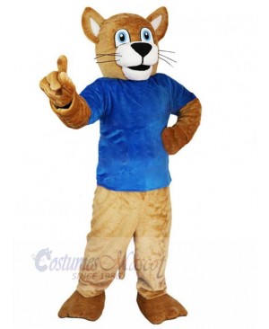 Leopard mascot costume