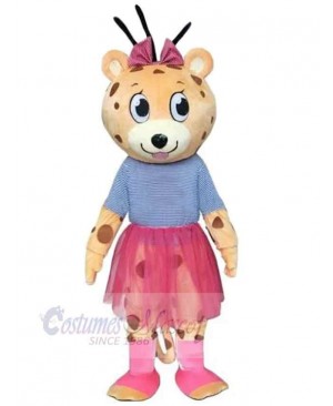 Leopard mascot costume
