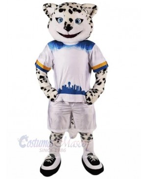 Leopard mascot costume