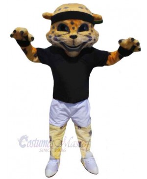 Leopard mascot costume