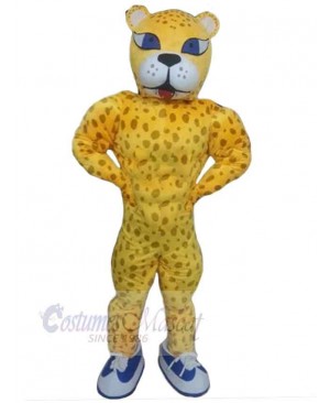 Leopard mascot costume