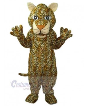 Leopard mascot costume