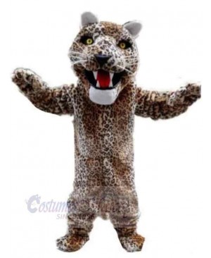 Leopard mascot costume