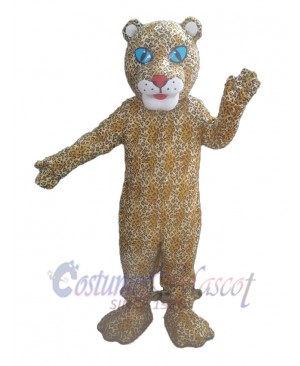 Leopard mascot costume