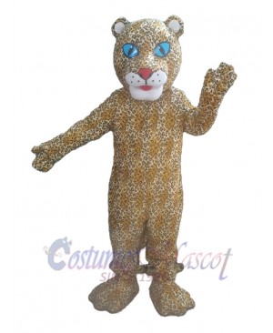 Leopard mascot costume