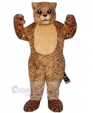 Leopard mascot costume